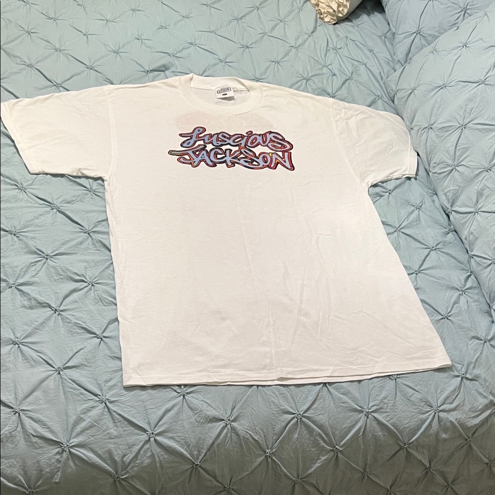 Nice Man New White Tee with Graphic